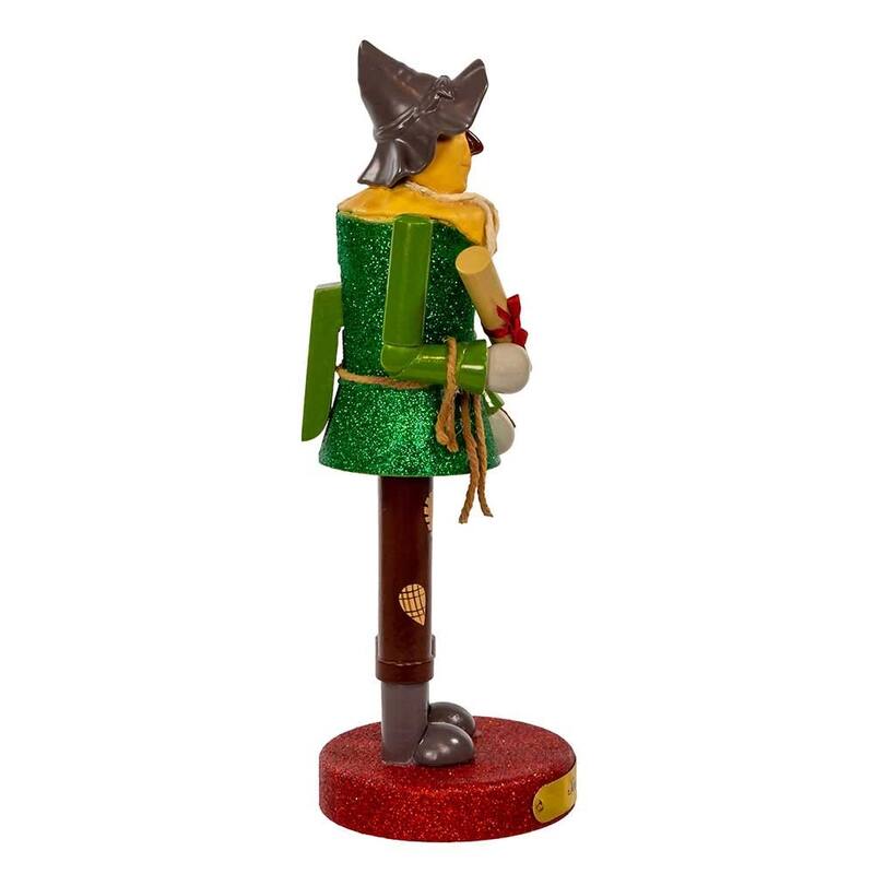 Kurt Adler 10-Inch Wizard of Oz™ Scarecrow Nutcracker - Green