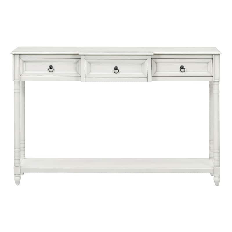 Modern Console Table Sofa Table with Drawers