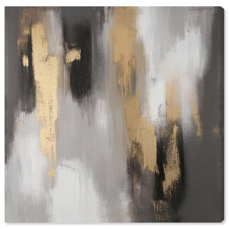 Gleaming Abyss I Canvas by Art Remedy, Gallery Wrapped - 12" x 12"