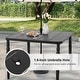 preview thumbnail 34 of 71, Nuu Garden Rattan Metal Patio Dining Set with Umbrella Hole, Zippered Cushions