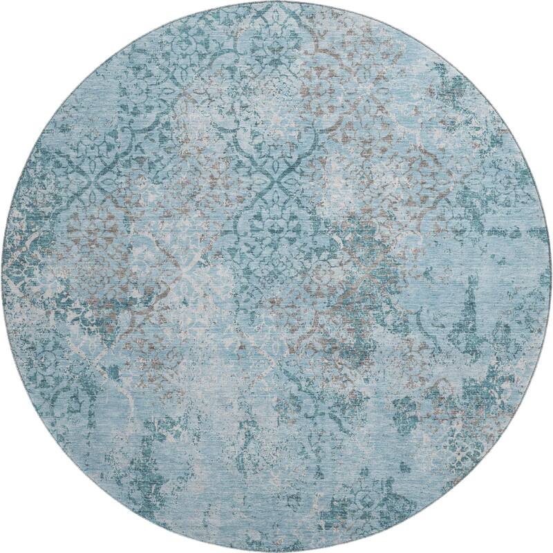 Premium Washable Super Soft Vintage Trellis Mayfield Rug