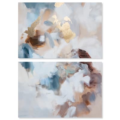 Mother Earth I Canvas Set of 2 by Art Remedy, Gallery Wrapped