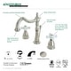 preview thumbnail 7 of 19, Kingston Brass Traditional 8 in. Widespread Bathroom Faucet