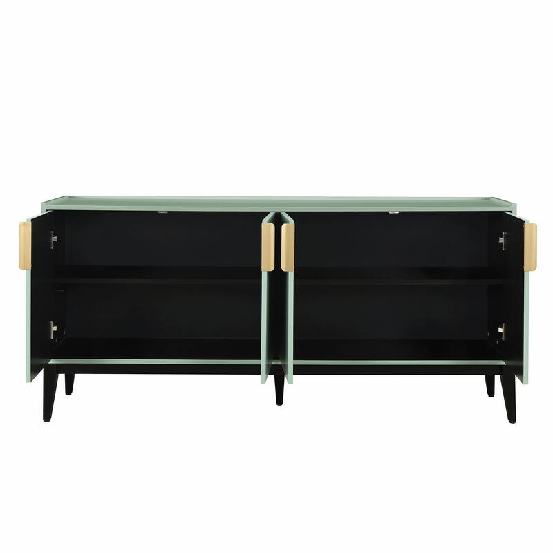 Storage Cabinet Sideboard Wooden Cabinet with 4 Doors