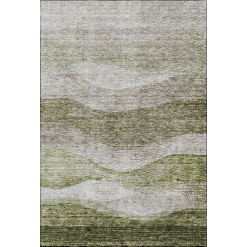 Premium Washable Super Soft Cool Modern Wvave Mayfield Rug
