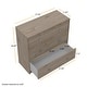 preview thumbnail 14 of 39, Porch & Den Zoe 3-drawer Engineered Wood Chest