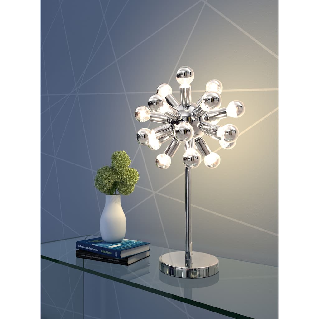 Abbey Springs Table Lamp Chrome