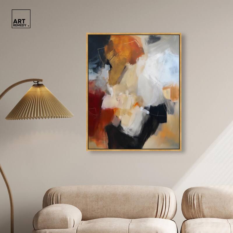 Earth and Fire II Canvas by Art Remedy