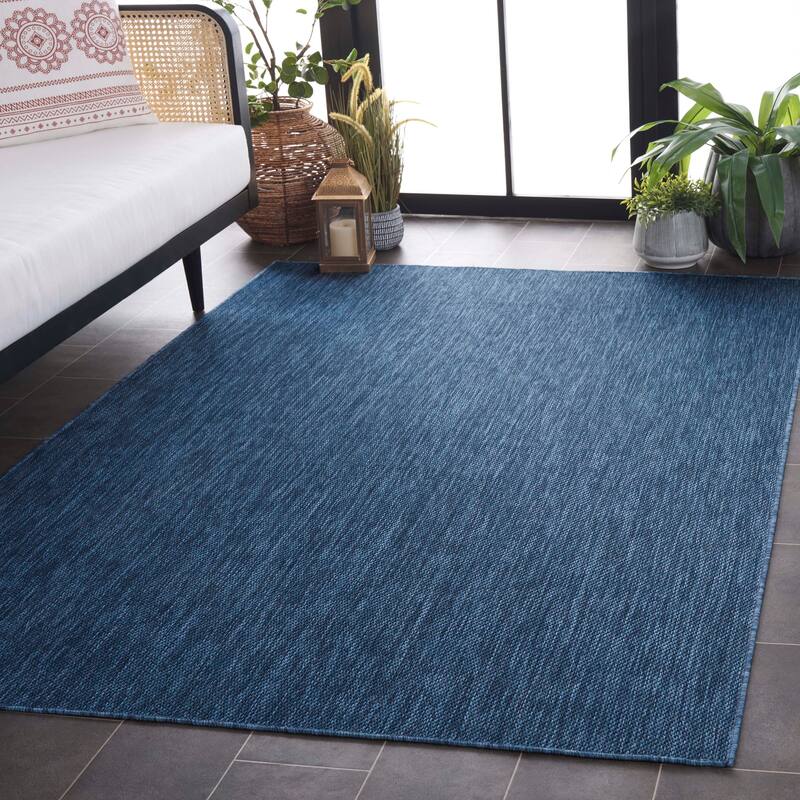 SAFAVIEH Beach House Umbra Transitional Rug - 8' x 10' - Blue