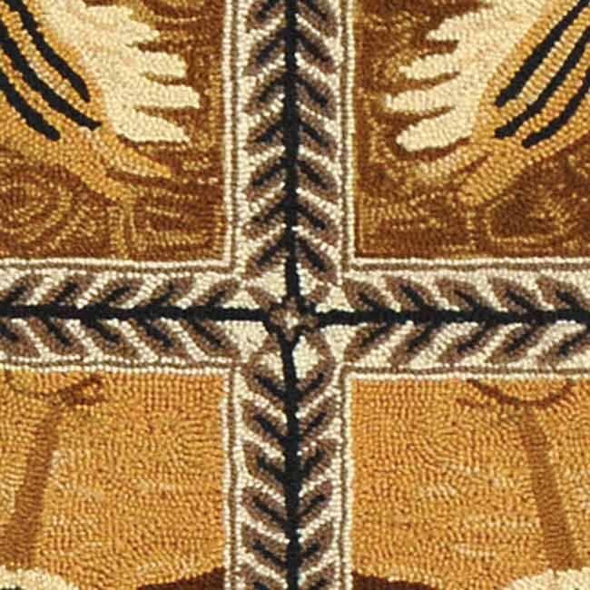 SAFAVIEH Handmade Chelsea Shawnee French Country Wool Rug