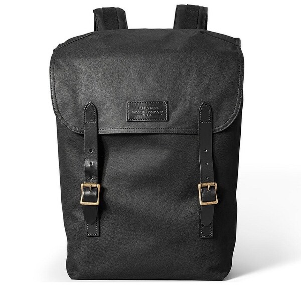 filson black backpack