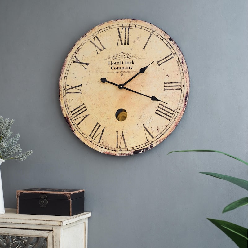 23" Round Wall Clock