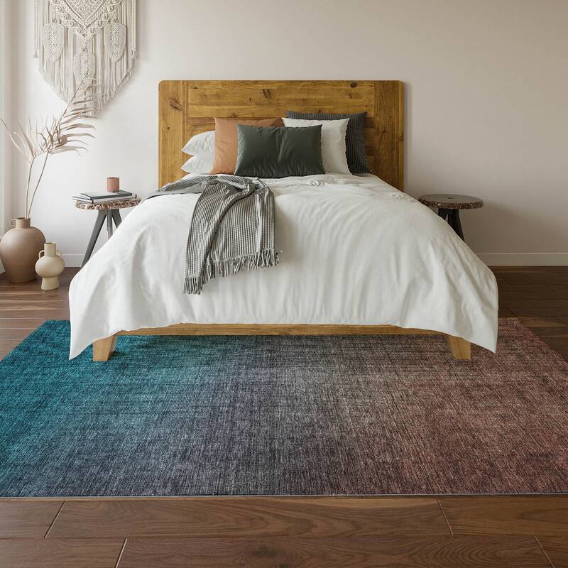 Premium Washable Super Soft Modern Ombre Mayfield Rug