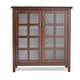 preview thumbnail 13 of 16, WYNDENHALL Stratford Solid Wood Transitional Medium Storage Cabinet - 38"w x 16.1"d x 40.6" h