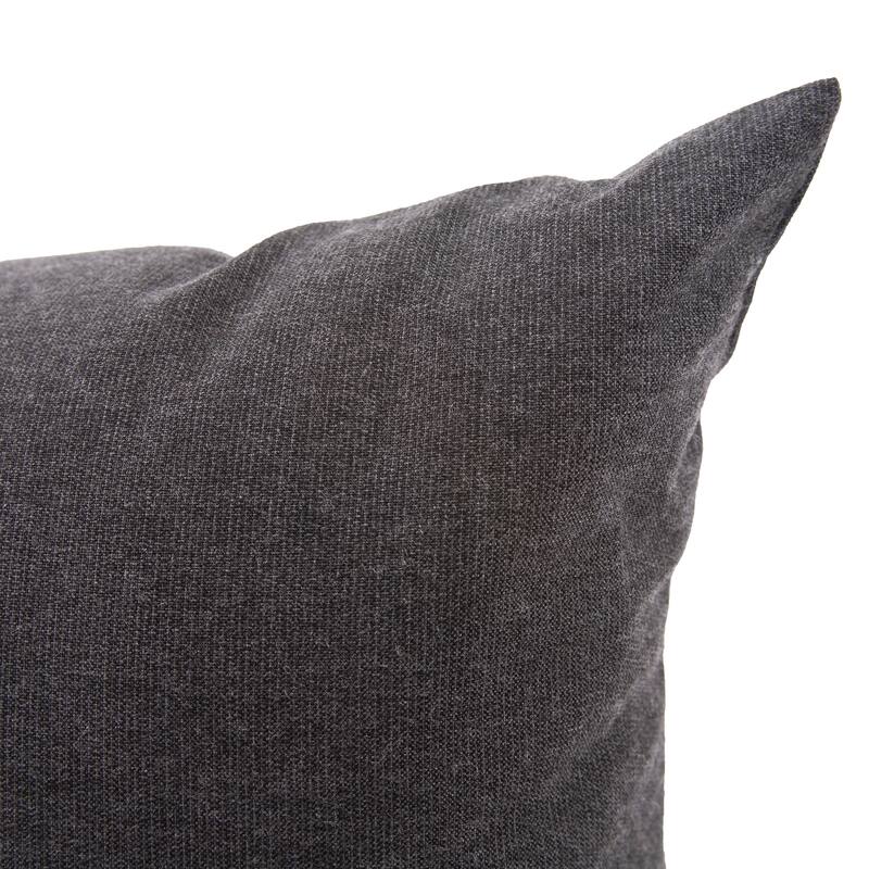 Seascape Charcoal Kidney Pillow