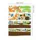 preview thumbnail 5 of 5, Walplus Wall Sticker Decal Fox Tree Height Measure Chart Nursery Decor