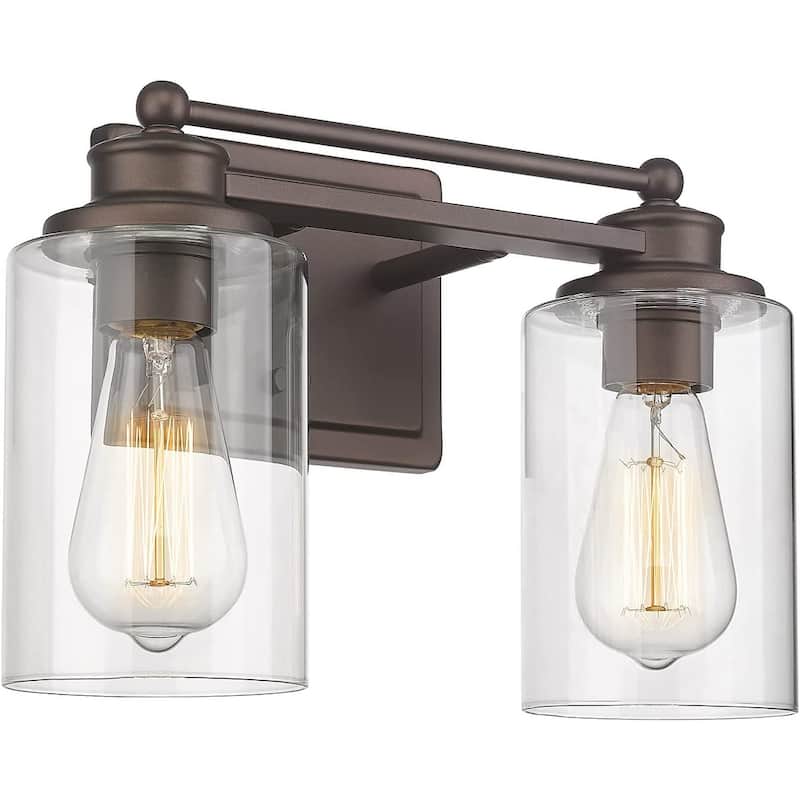 Bathroom Vanity Light,Wall Sconce Lamp Over Mirror - 2-Light