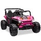 preview thumbnail 8 of 26, 12V 7AH Ride On UTV, Battery Powered Electric Vehicle w/Remote Control Pink