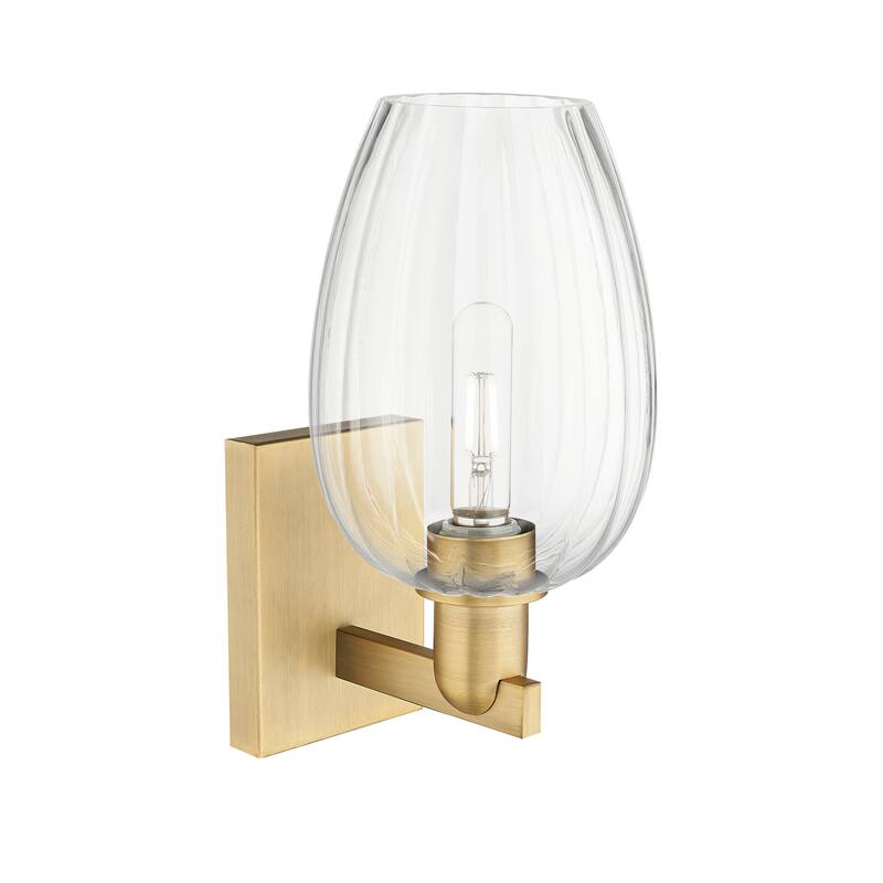 Innovations Lighting Downtown Urban - Preston - 1 Light 6" Flute Shade Wall-mounted Sconce