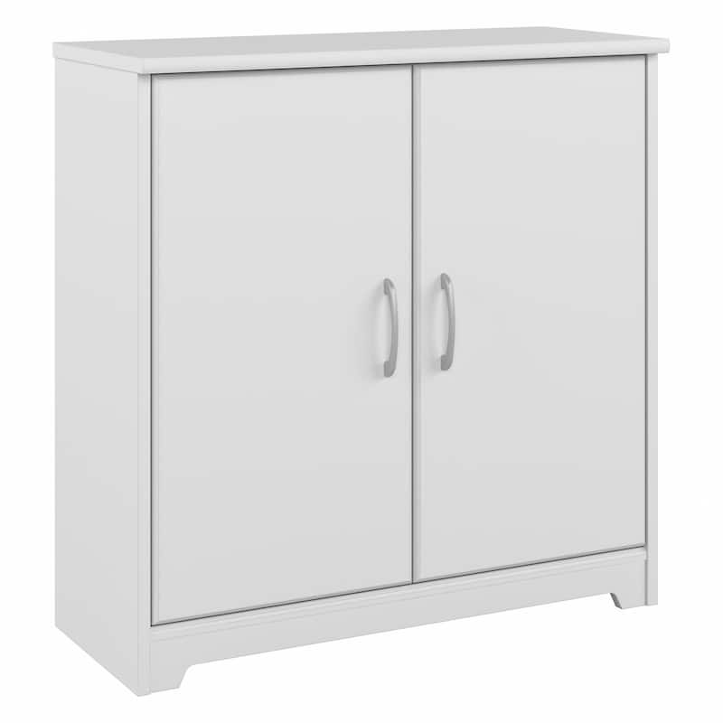 Cabot Small Entryway Cabinet with Doors by Bush Furniture