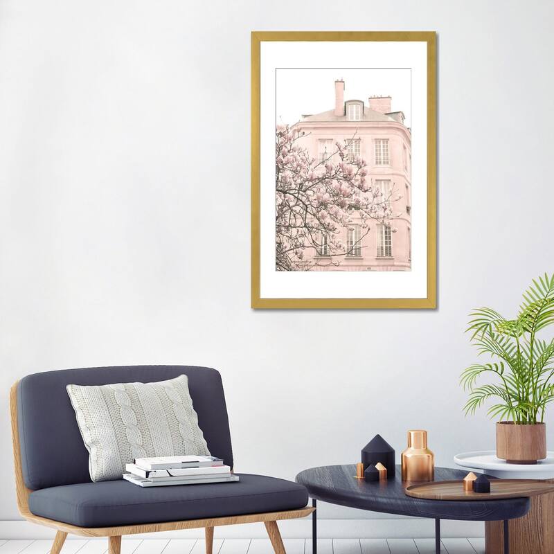 iCanvas "Paris In Blush Pink, Marais I" by Caroline Mint PFA