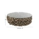 preview thumbnail 63 of 63, Brown Driftwood Handmade Collage and Pedestal Base Coffee Table with Tempered Glass Top - 48" round x 16"