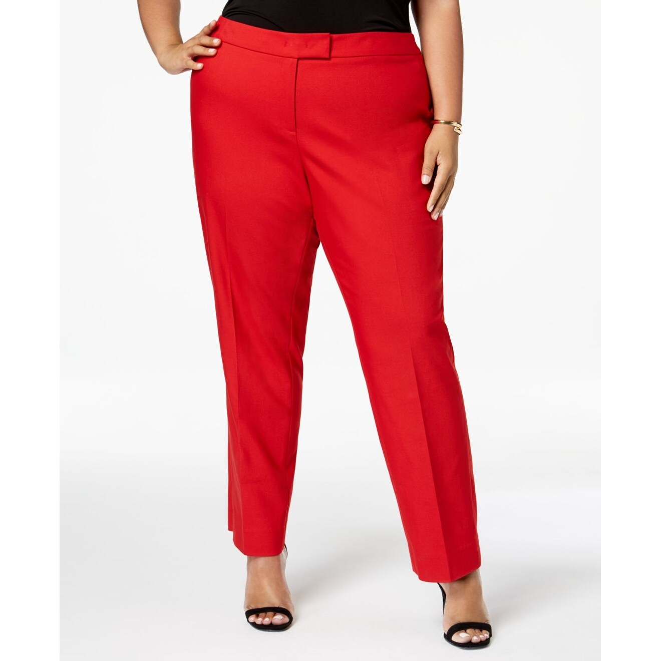 anne klein red pants