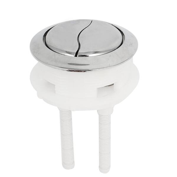 Unique Bargains 13 4pt Thread Dia Round Head Water Tank Dual Push Button Valve Replacement