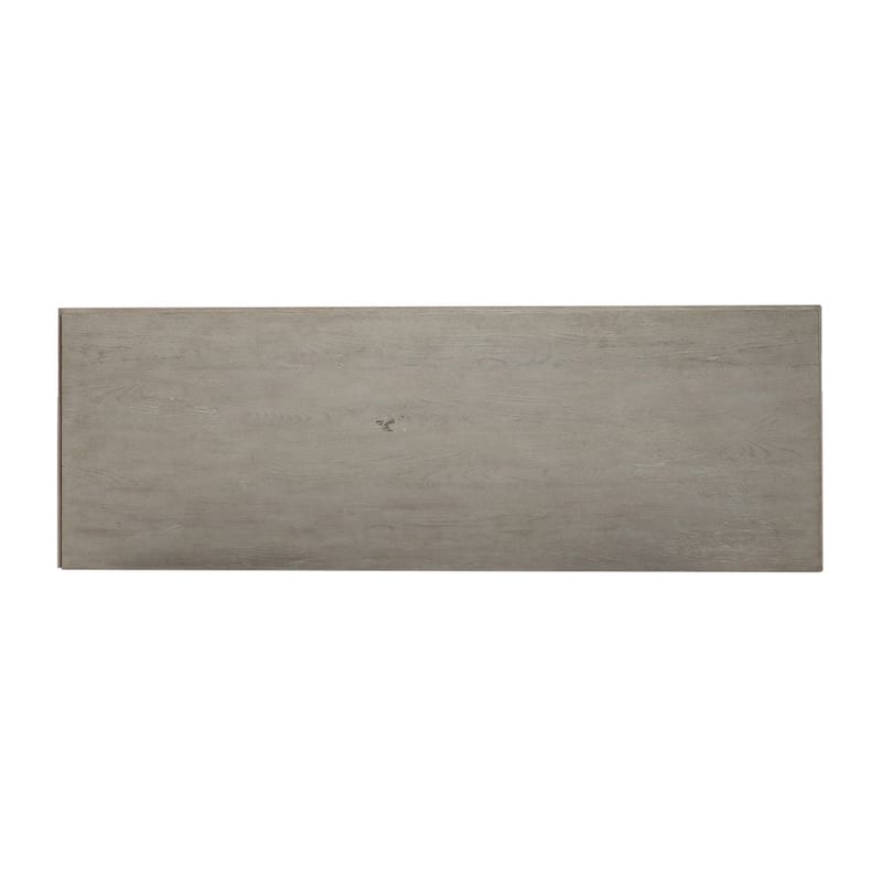 Belmar Washed Taupe & Silver Champagne 9 Drawer Bureau Dresser