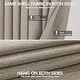 preview thumbnail 15 of 33, Deconovo Linen Blackout Curtains and Drapes for Bedroom 2 Panels