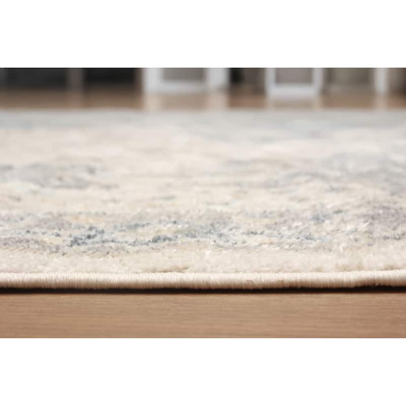 ECARPETGALLERY Machine Woven Bijara Traditional Area Rug
