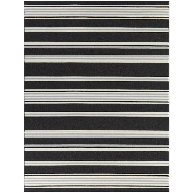 Antonin Striped Indoor/Outdoor Area Rug