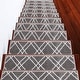 preview thumbnail 23 of 43, SUSSEXHOME Vintage Collection Stair Treads Polypropylene 9"x28" 10-PACK - Gray