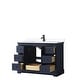 preview thumbnail 7 of 58, Avery 48 Inch Single Vanity, Cultured Marble Top