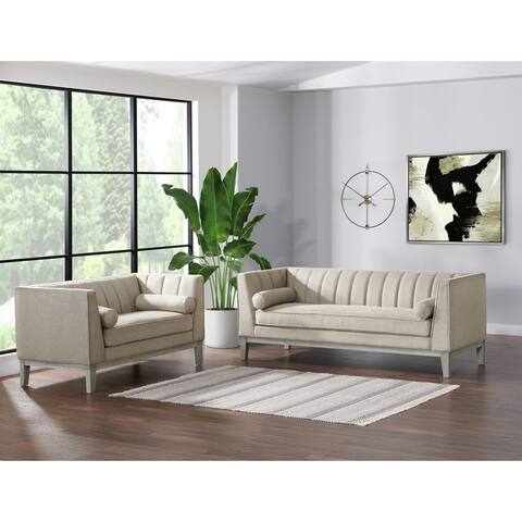 Picket House FurnishinPicket House Furnishings Hayworth 2PC Sofa Set in Fawngs Hayworth 2PC Sofa Set in Fawn