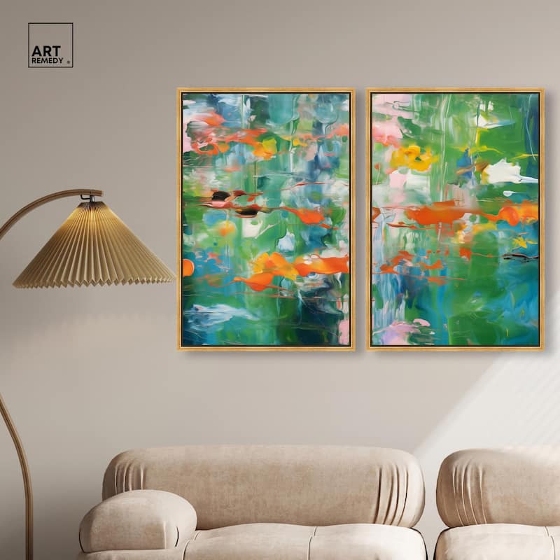 Jungle Serenade Canvas Set of 2 by Art Remedy