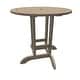 preview thumbnail 16 of 62, Highwood Commercial 3-Piece Adirondack 36" Bistro Counter Height Dining Set
