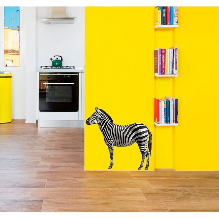 Zebra Decal, Zebra Sticker, Zebra Wall Decor-image