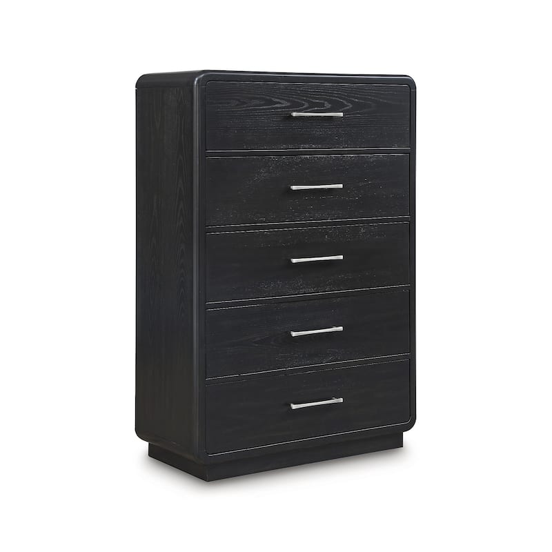 Signature Design by Ashley Rowanbeck Black Chest of Drawers