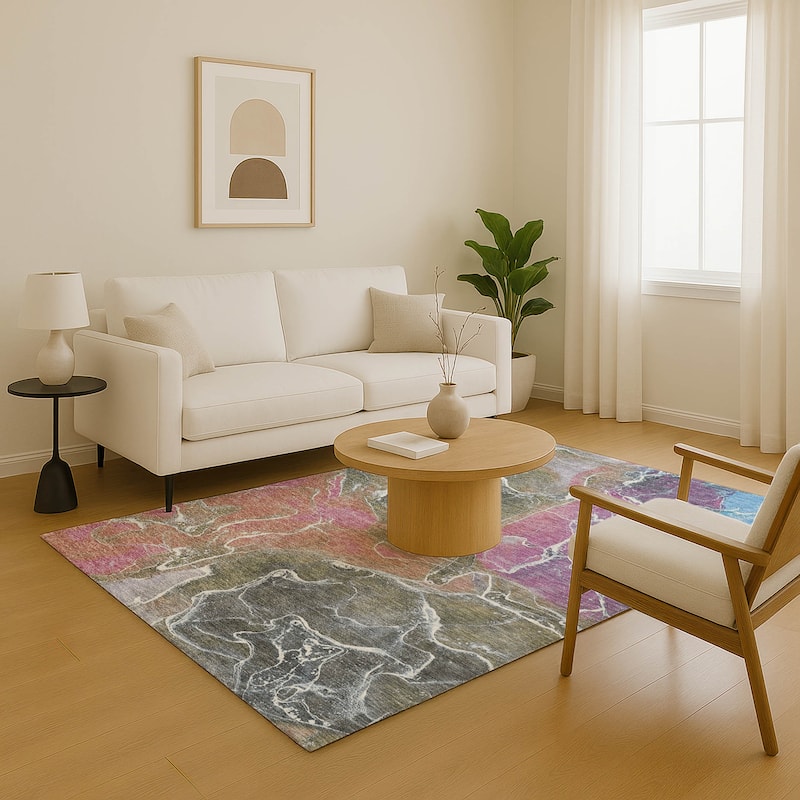 Premium Washable Super Soft Abstract Mayfield Rug