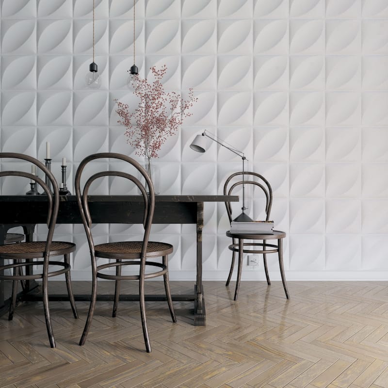 11 7/8"W x 11 7/8"H Malone EnduraWall Decorative 3D Wall Panel