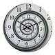 preview thumbnail 2 of 8, Designart 'Time Spiral Analog Wall' Oversized Contemporary Wall Clock