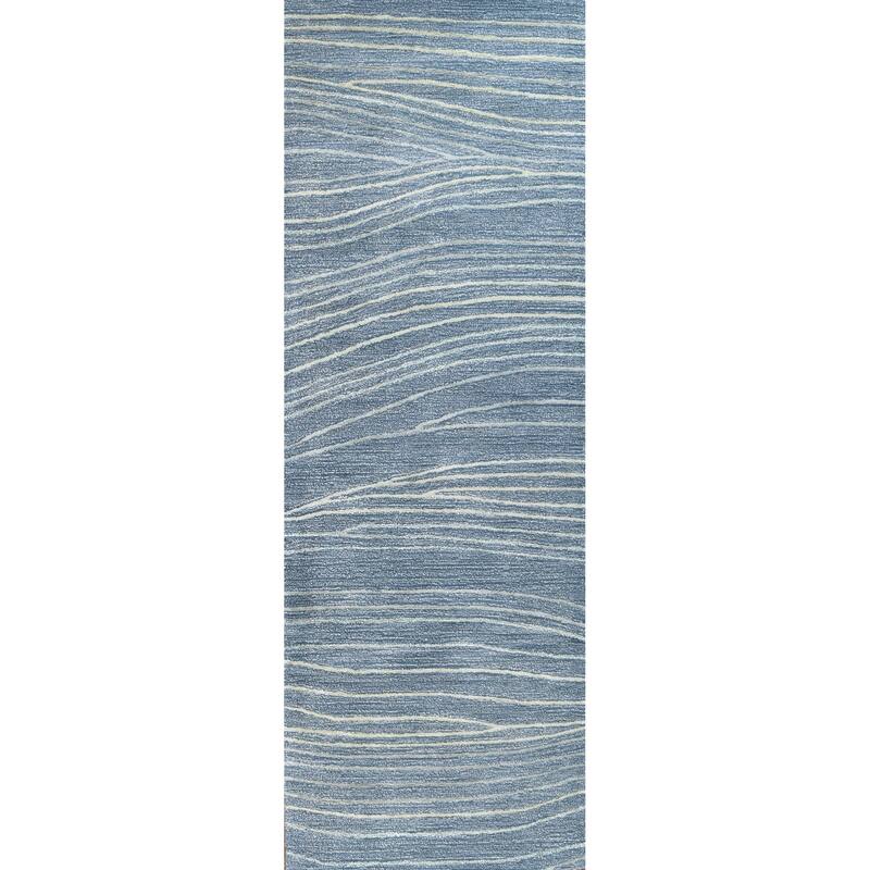 Bashian Makai Azure Contemporary Area Rug