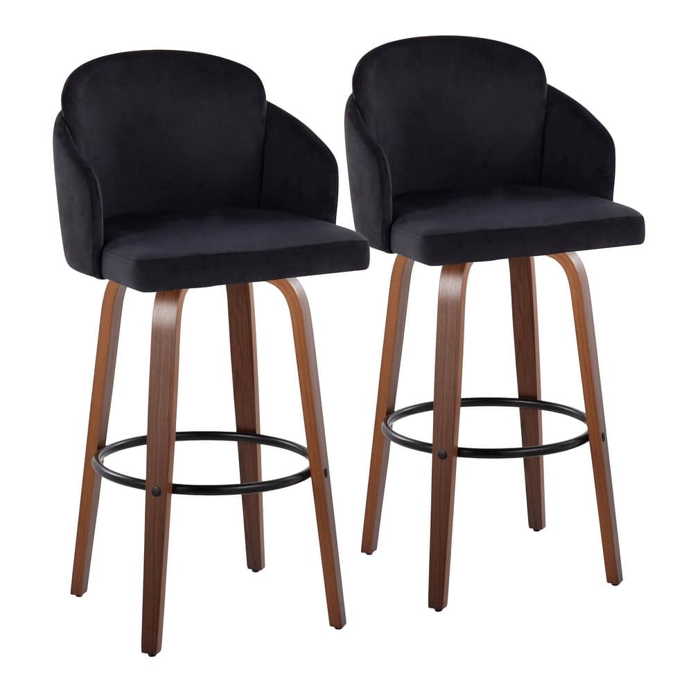 Dahlia 30" Fixed-Height Barstool - Set of 2