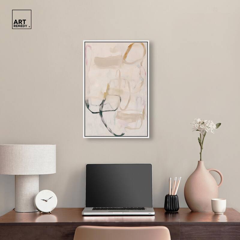 Faded Outlines I Canvas by Art Remedy