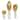 StyleCraft Norman Wyatt Home - Cast Clam Sculpture - Set of 3
