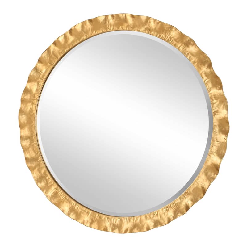 Uttermost 08257 Haya 39-3/4" Diameter Circular Beveled Metal Framed