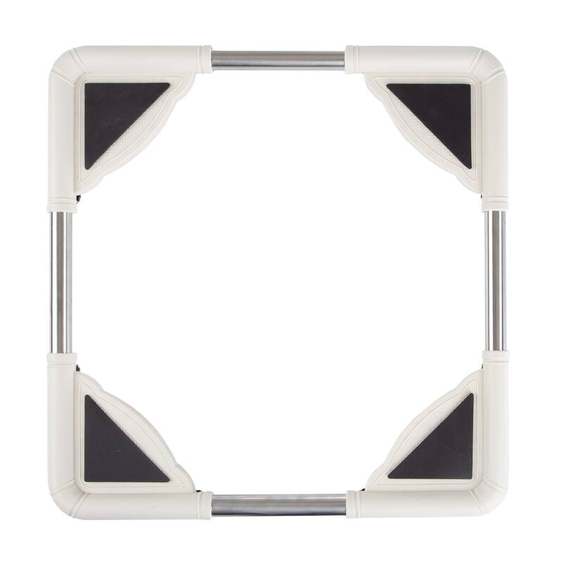 Adjustable Dolly Cart - Appliance Roller with Telescoping Base, Locking Caster Wheels - 220lbs Weight Capacity by Stalwart