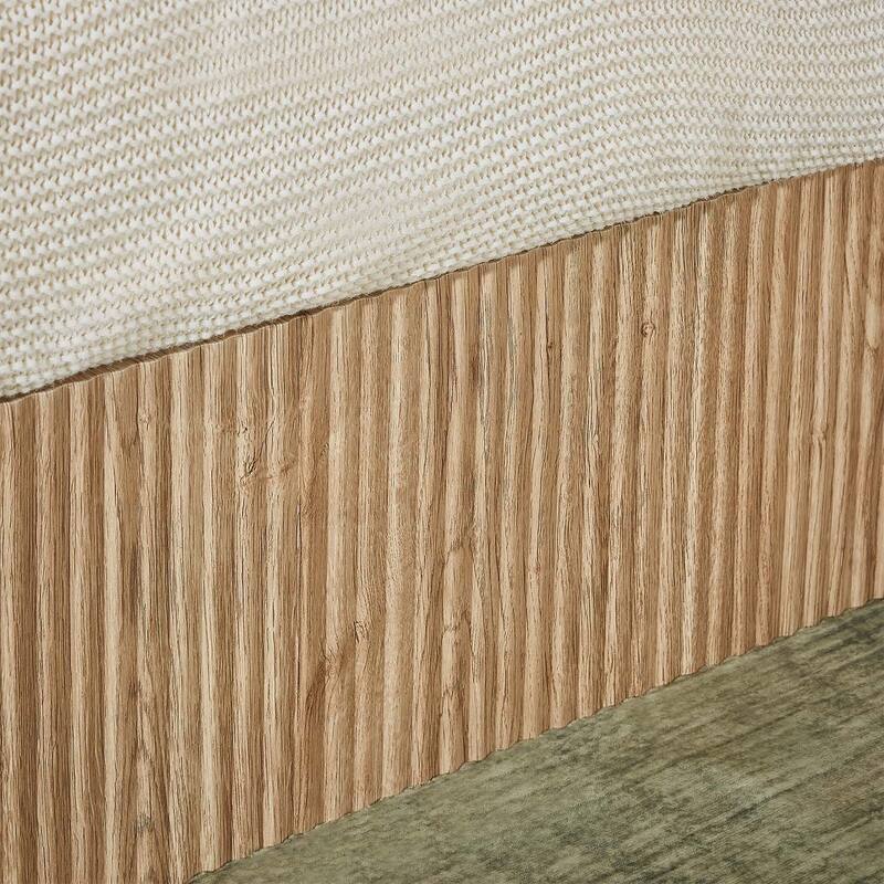 Modern Lift Up Storage Bed,Hydraulic Storage,with Corrugated Curves