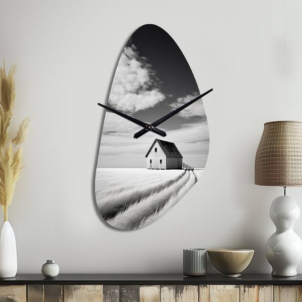 Black And White Barn Minimalism Country Charm I - Barns Large Wall ...